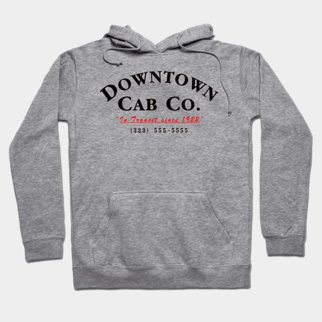 Downtown Cab Co. Hoodie by puppaluppa